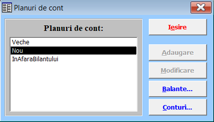 Planuri de cont