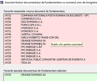 Imagine exemplu completare Ordonanțare de plată